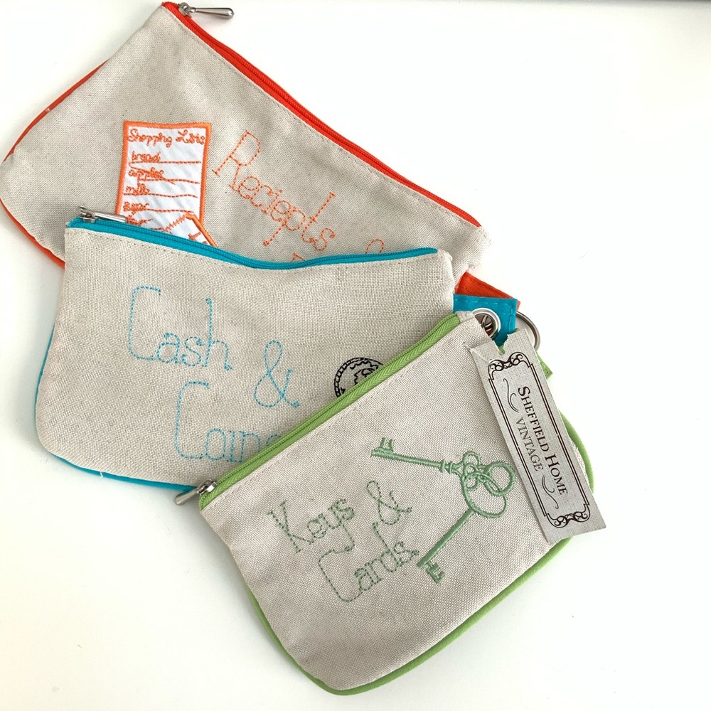 🆕3Pcs Pouch Set